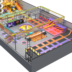 Aoleao – Solution d'amusement multi-activités pour grands parcs de jeux intérieurs sur mesure, construction en acier allié, haute capacité - Product Image 3