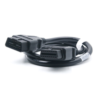 Cavo di prolunga per autoveicoli da 90CM cavo OBD maschio a femmina spina ELM327 connettore cavo OBD 2 interfaccia diagnostica a 16 Pin