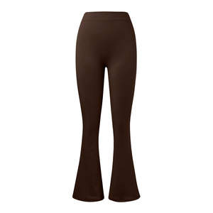 2025 Deportes Levantamiento de cadera Yoga Leggings acampanados Atlético Yoga Tight Fitness Mujeres Ropa deportiva V Back Flare Pantalones de yoga - Product Image 4