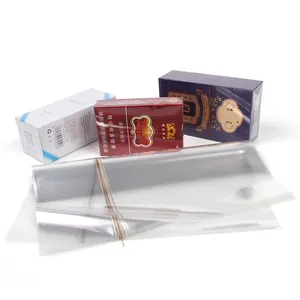 Custom Transparante Gloss Sigaret Film Enkelzijdig Bopp Warmte Afsluitbare Film Voor Tabak