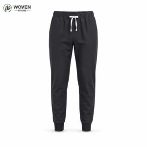Shaoxing Woven Future <span class=keywords><strong>Tansen</strong></span> Jogger Scrub-Hosen Krankenhausuniform Unisex V-Ausschnitt Pflege-Set 4-Wege-Stretch-Strick Maßanfertigung OEM - Product Image 3