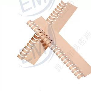 Échantillons gratuits Clip de doigt en cuivre béryllium Excellente résilience Utilisé pour la mise à la terre - Product Image 3