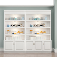 Vitrine de salon de beauté de luxe personnalisée populaire, présentoir de parfum, présentoir de cosmétiques