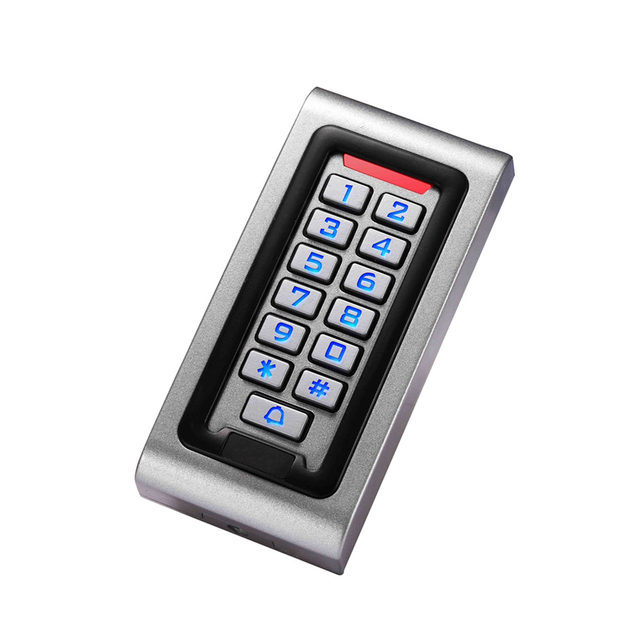 1200 User Capacity Waterproof Password Keypad Support for ID Card Electric Access Control Keypad for Automatic Door Operators