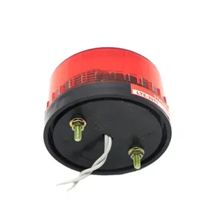 Round Strobe Warning Lights LED Vehicle Warning Light Mini Xenon Warning Light