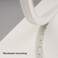 Housse en Silicone pour diffuseur de néon, panneau lumineux, pour bande à LED, bricolage, 10mm