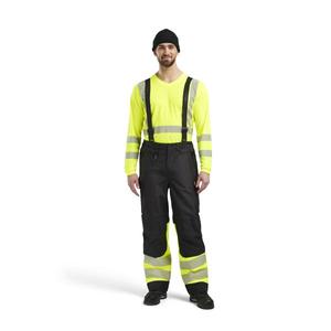 BLAKLADER - 187719779933SS Pantalones de concha de alta visibilidad Negro/Amarillo-EAN 7330509858783 ROPA DE TRABAJO DE 2017 - Product Image 3