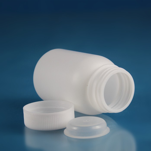 Nouveauté Bouteille en plastique HDPE à grande ouverture d'une capacité de 100ml avec capuchon intérieur pour le stockage à usage expérimental <span class=keywords><strong>ou</strong></span> l'ensachage imprimé - Product Image 3