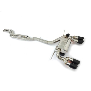 Escape de acero inoxidable con control remoto CSZ para <span class=keywords><strong>BMW</strong></span> S55 M3 F80 <span class=keywords><strong>M4</strong></span> F82 3,0 T, tubo de escape Valvetronic, tubo medio de igual longitud - Product Image 2