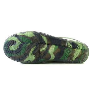 2022 Green Camo Men's <strong>Short</strong> Ankle Pvc Rain Boots <strong>Wellington</strong> Anti slip Wear Working Men's Rain Boots Wholesale - Product Image 5