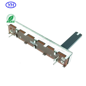 Haute qualité 30mm 45mm 60mm Voyage 10k 100k 500K Potentiomètre à glissière mono linéaire 500k - Product Image 1