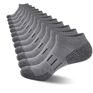 Xiyin Ankle <b>Socks</b> Light Gray <b>Polyester</b> Running Sports <b>Socks</b> For Youth 18-40 Years Old - Product Image 4