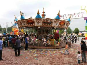 Carrusel de Madera para Exteriores de 36 Asientos en Oferta, Atracciones para Parques de Diversiones Infantiles en Venta - Product Image 3