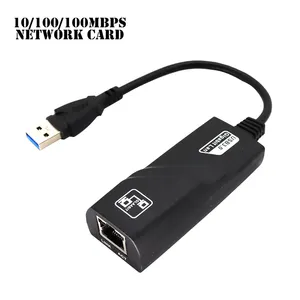 기가비트 이더넷 어댑터 유선 USB 3.0 1000Mbps USB RJ45 네트워크 카드 LAN 노트북 PC 용