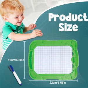 Niños creativos educativos DIY Color arte escritura Pad borrable dibujos animados Graffiti tablero de dibujo portátil viaje juguete para niños pequeños 3 + - Product Image 2