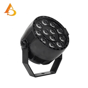 Iluminación DJ DMX, 3w, 12 Piezas, RGB 3en1, Mini Lámpara LED Plana de Plástico - Product Image 3