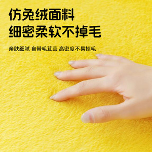 Sofá Puff con Forma de Oso, Color Amarillo Limón, Extra Suave, Silla Reclinable para Niños y Adultos, para Sala de Estar o Balcón - Product Image 2