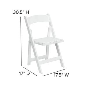 Wholesale Outdoor White Resin Folding Foldable <b>Chair</b> for Events Chinese Online Markets Wedding Garden <b>Chairs</b> - Product Image 2