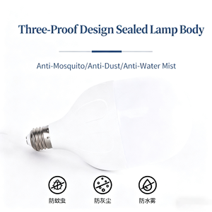 Bóng đèn LED để sử dụng tại nhà-Đế vít E27, hình viên đạn/quả cầ<span class=keywords><strong>u</strong></span>, công suất cao, bóng đèn siê<span class=keywords><strong>u</strong></span> sáng tiết kiệm năng lượng ba bằng chứng - Product Image 3