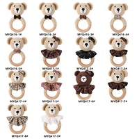Mainan Gigitan Bayi Bentuk Kura-Kura Rajutan Tangan, Teether Kayu, Mainan Hewan Rajut, Hadiah Bayi, Perlengkapan Bayi, Dekorasi Kamar Bayi