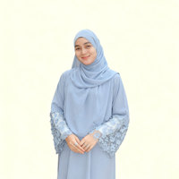 Robe Abaya Islamique Turque Élégante Femmes Grande Taille Ramadan Mariage Fête Polyester Coupe Ajustée Chiffon Printemps Été Automne Hiver