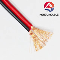 Câble d'alimentation RVB haute flexibilité 2x8AWG avec conducteur en cuivre étamé et gaine en PVC