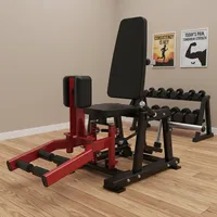 Ticari Spor Salonu Ekipmanları Büyük Yeni Tasarım Plakalı Oturmalı Çok Fonksiyonlu Göğüs Kası, Göbek Kası ve Kol Kası Geliştirme Aleti Çelik Malzeme Model LLQX287