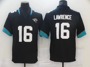 Groothandel gestikte American football shirts nieuw seizoen # 16 Lawrence # 12 Hunter Jacksonville Jaguars geborduurde truien - Product Image 5