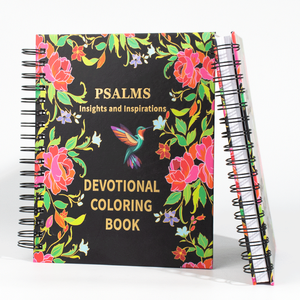 Bán buôn tùy chỉnh B5 xoắn ốc bìa cứng màu cuốn sách cho trẻ em và người lớn giấy bìa với may ràng buộc cá nhân thiết kế - Product Image 1