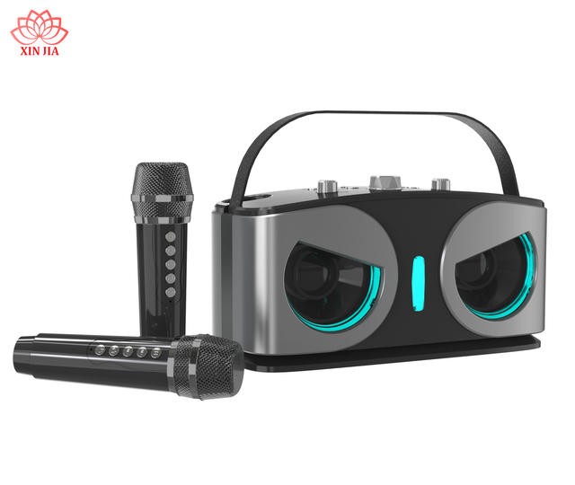 Professional Karaoke Portable Wireless Bluetooth Speaker with Dual Wireless Microphone WJ-A922