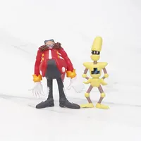 Figurines PVC Model Boneka 4-6cm untuk Koleksi Anak-anak & Penggemar, Set Action Figure 12 Model Karakter Anime Koleksi