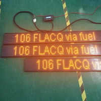 Hot Sell Remote-Managed 11x128 Dots RS485 Transit Bus Led Sign Panneau d'information sur le bus
