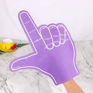 Manos de Espuma Personalizadas con Logotipo para Animar en Eventos Deportivos y Fiestas, Manos de Espuma EVA para Animar, Dedos de Espuma Personalizados - Product Image 4