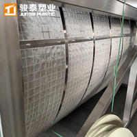 Filtre à tambour polyvalent pour la séparation des solides de l'eau de condensat de gaz de décharge en décharge publique