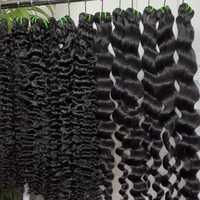 Extensiones de Cabello Humano Virgen Vietnamita Rizado Birmano Crudo, Grado 12A, Corte Pixie, Cutícula Alineada, Venta al por Mayor