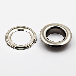 Oeillets in Metallo Nero Lucido Argento Gunmetal da 6mm per Accessori di Abbigliamento e Giacche - Vendita all'Ingrosso - Product Image 6