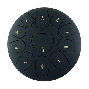 Tambour de langue en acier de 10 pouces OEM 11 Notes Tambour de pluie d'usine pour la méditation Yoga comprend un maillet de tambour Pics à doigts Percussion - Product Image 6