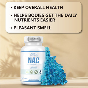 Поставка из дерева, OEM NAC, добавка NAC Gummies с индивидуальным вкусом и формой - Product Image 3