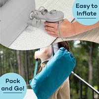 Vente en gros de matelas pneumatique portable pour enfants lit de voyage gonflable pour tout-petits pare-chocs de sécurité en PVC sans phtalate BPA pour le camping en plein air