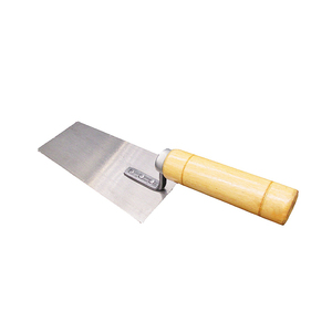 Outils <span class=keywords><strong>de</strong></span> maçonnerie <span class=keywords><strong>de</strong></span> qualité industrielle, <span class=keywords><strong>pelle</strong></span> à boue, truelle à briques à extrémité carrée étroite, truelle à briques à pointe carrée avec manche en bois - Product Image 3