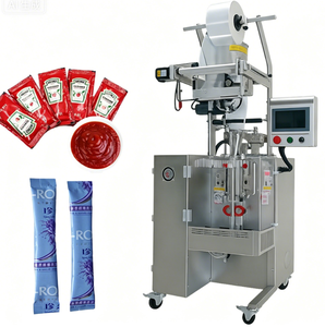 Macchina Automatica per il Confezionamento di Salse in Sacchetti: Ketchup, Maionese, Burro di Arachidi, Miele, Concentrato di Pomodoro, Salsa Mama Sita - Product Image 1