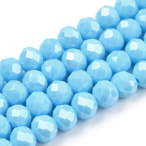 Cuentas Redondas de Vidrio Electrochapadas PandaHall en Tamaños de 1mm, 2mm, 3mm, 4mm, 6mm, 8mm y 10mm, Ideales para Joyería, Manualidades y Diseños - Product Image 3