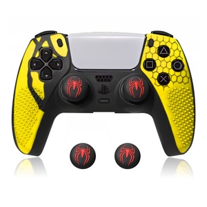 Funda Protectora <span class=keywords><strong>de</strong></span> Silicona para <span class=keywords><strong>Control</strong></span> <span class=keywords><strong>de</strong></span> <span class=keywords><strong>PS5</strong></span> con Tapas para Joysticks y Pegatinas Temáticas <span class=keywords><strong>de</strong></span> Juegos para Controles <span class=keywords><strong>de</strong></span> <span class=keywords><strong>PS5</strong></span>/<span class=keywords><strong>PS5</strong></span> Pro/<span class=keywords><strong>PS5</strong></span> Slim - Product Image 4