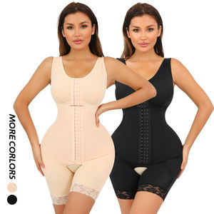 Femmes Post Chirurgie Shapewear S-shaper Crochet Crotchless Body Shaper <span class=keywords><strong>Corset</strong></span> Fajas Colombianas Shapewear - Product Image 1