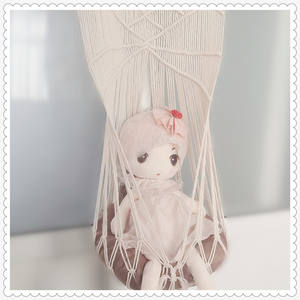 Cesta colgante de algodón para gato, hamaca tejida, fabricante al por mayor - Product Image 6