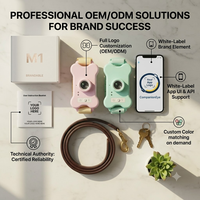 Collier GPS intelligent pour animaux de compagnie OEM/ODM, solution de localisation et de suivi en temps réel à l'échelle mondiale