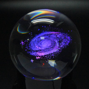 Tím đám mây ZY-S39159 toàn cầu 80 mét pha lê Nhân Tạo Galaxy bóng trang trí Glass 3D bóng cho quà tặng tốt nghiệp - Product Image 4