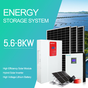 Système d'énergie <span class=keywords><strong>solaire</strong></span> Solarthon 5,6 kW 5600 W MPPT avec panneaux en silicium monocristallin pour usage domestique - Product Image 1