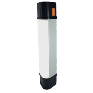Working Stick <b>Flashlight</b> Rechargeable Battery <b>Led</b> Portable White Plastic Body Model Sw2186 - Product Image 1