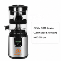 Draagbare USB Oplaadbare Citruspers 350ml 60W Draadloze Fruitsapcentrifuge Zelfreinigend Groothandel OEM ODM Aangepast Logo
